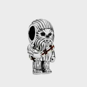 New Pandora ??Star Wars Chewbacca silver charm for jewelry bracelet